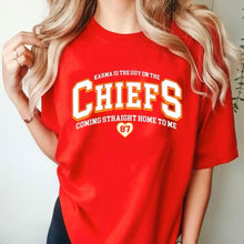 Load image into Gallery viewer, Karma Is The Guy On The Chiefs Soft Tee