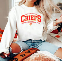 Load image into Gallery viewer, Karma Is The Guy On The Chiefs Soft Tee