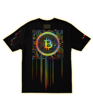 Load image into Gallery viewer, Bitcoin Crypto Tee - Blockchain Graphic T-Shirt - Ethereum Dogecoin Trader Gift - BTC Enthusiast Shirt - Mens Adult Ethereum Tee