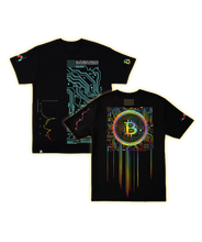 Load image into Gallery viewer, Bitcoin Crypto Tee - Blockchain Graphic T-Shirt - Ethereum Dogecoin Trader Gift - BTC Enthusiast Shirt - Mens Adult Ethereum Tee