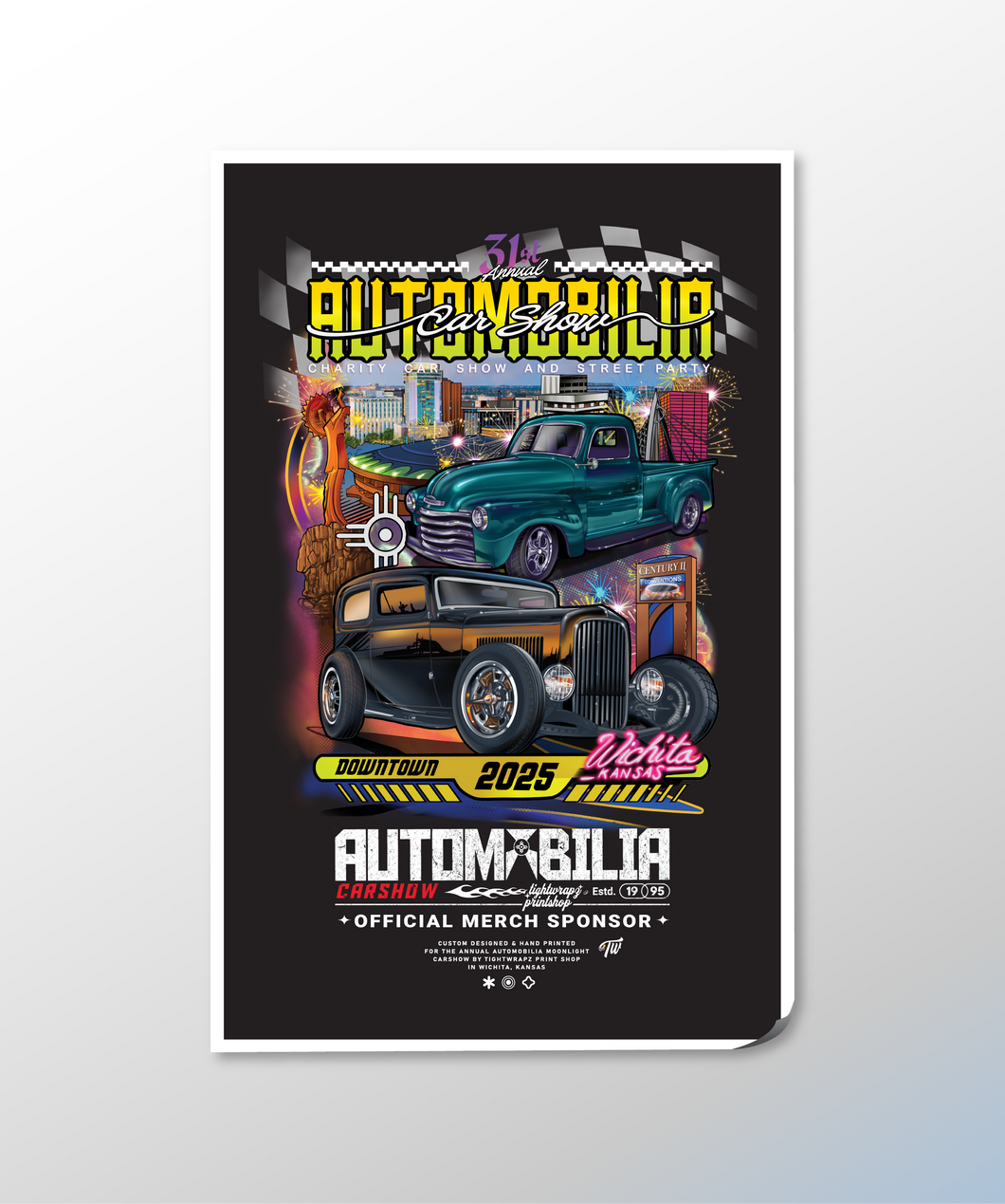 Limited Edition Automobilia Poster (11x17