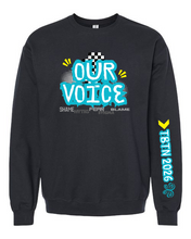 Load image into Gallery viewer, PRE-ORDER: Wichita Sexual Assault Awareness Month Crewneck
