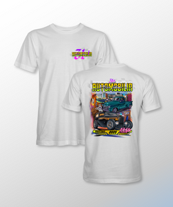 Automobilia Moonlight 31st Annual - White Tee
