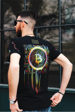 Load image into Gallery viewer, Bitcoin Crypto Tee - Blockchain Graphic T-Shirt - Ethereum Dogecoin Trader Gift - BTC Enthusiast Shirt - Mens Adult Ethereum Tee
