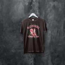 Load image into Gallery viewer, Cowgirl Christmas Club Shirt - Western Holiday Tee - Festive Country Christmas T-Shirt
