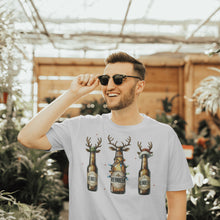 Load image into Gallery viewer, Reinbeer Christmas Shirt - Funny Beer Lover Holiday Tee - Reindeer Pun Graphic T-Shirt
