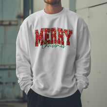 Load image into Gallery viewer, Merry Christmas Sweater - Cozy Holiday Sweatshirt - Festive Christmas Pullover for Winter Cheer
