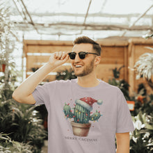 Load image into Gallery viewer, Merry Cactmus Shirt - Festive Cactus Christmas Tee - Funny Holiday Graphic T-Shirt
