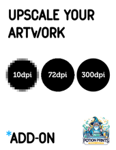 Load image into Gallery viewer, Artwork Recreation: Upscale Resolution
