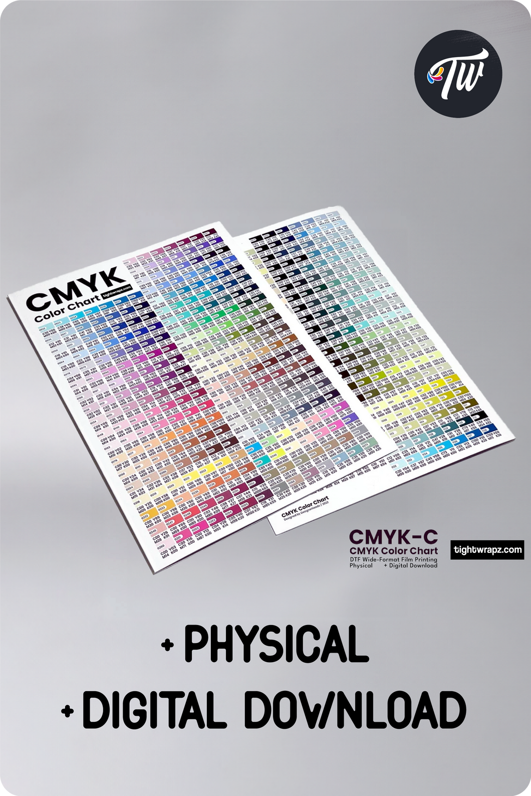 CMYK Color Swatch Chart