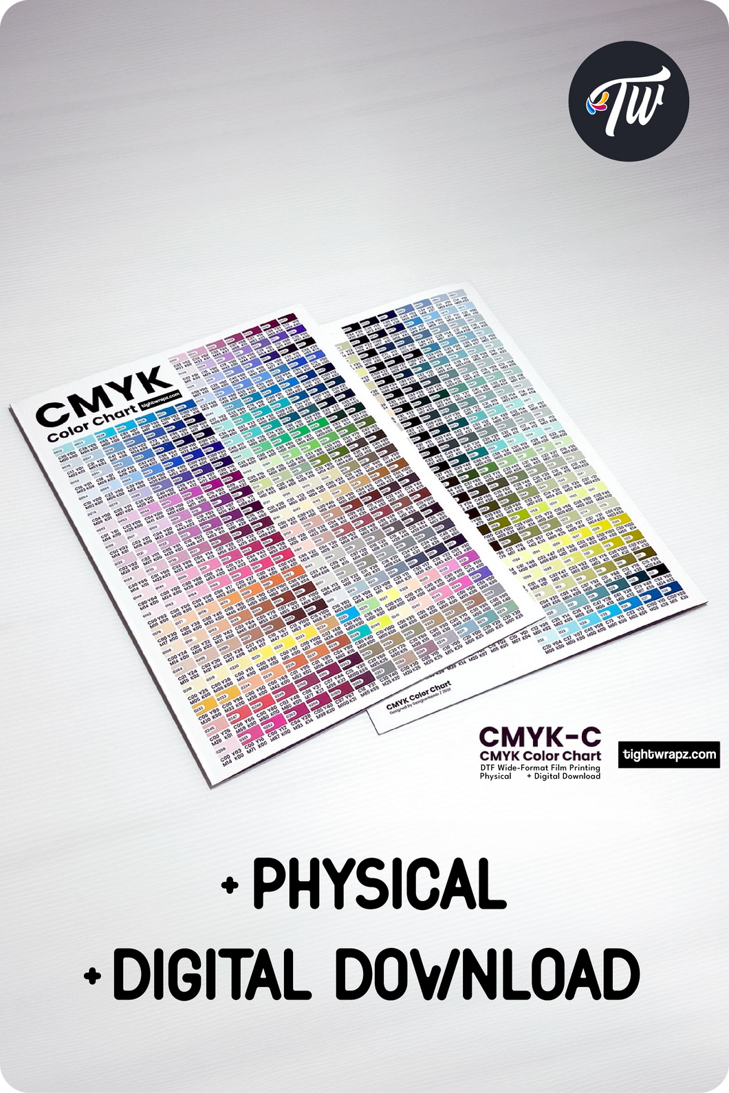 CMYK Color Swatch Chart