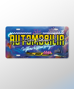 License Plate - Automobilia Moonlight 31st Annual